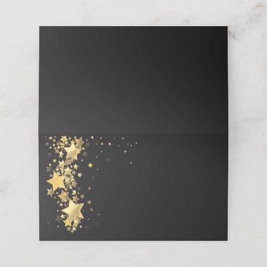 Name Platzkarte (Außenseite Aufgefaltet)