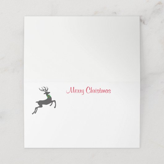 Name Platzkarte (Außenseite Aufgefaltet)