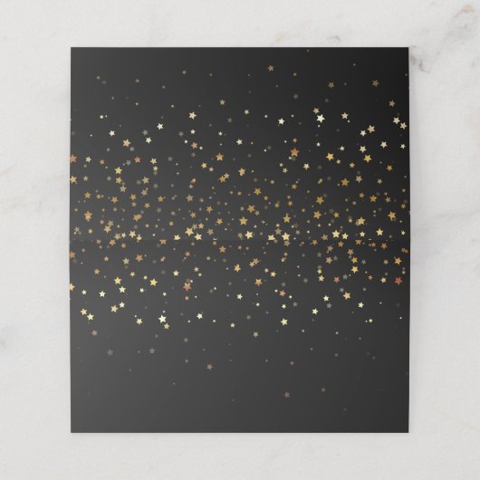 Name Platzkarte Starry Night (Außenseite Aufgefaltet)