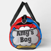 Name POP ART Burst ändern, MY BAG! Duffle Bag (Rechts)