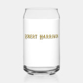 Name, Präsident Trump 2025 Das goldene Zeitalter 1 Dosenglas (Rückseite)