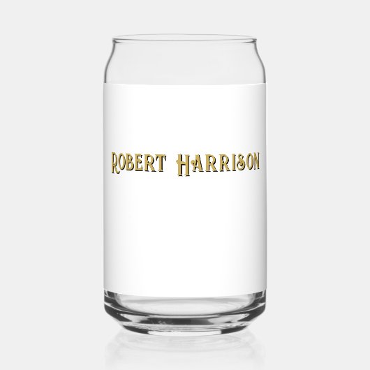 Name, Präsident Trump 2025 Das goldene Zeitalter 1 Dosenglas (Rückseite)