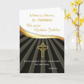 Name-Priester-goldenes Jubiläum der Klassifikation Karte (Gelbe Blume)