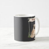 Name Pug Pet Dog Kaffeetasse (VorderseiteRechts)