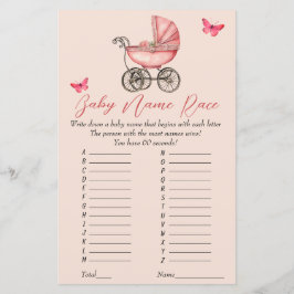 Name Race Baby Carriage Baby Shooting Game
