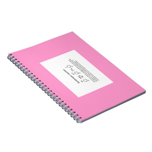 Name reaction Note Notizblock (Rechte Seite)