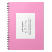 Name reaction Note Notizblock (Vorderseite)