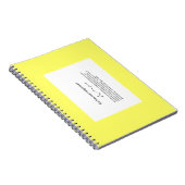 Name reaction Note Notizblock (Rechte Seite)