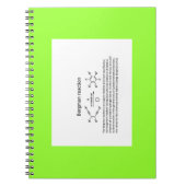 Name reaction Note Notizblock (Vorderseite)