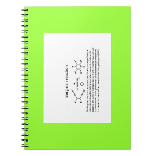 Name reaction Note Notizblock (Vorderseite)