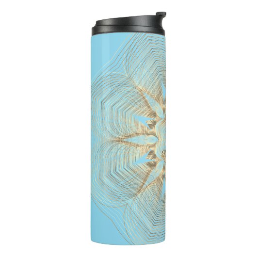 Name Reiki Mama Thermosbecher (Nach links gedreht)