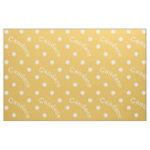 Name-Retro Stoff (Fat Quarter (45,7 x 55,9 cm))