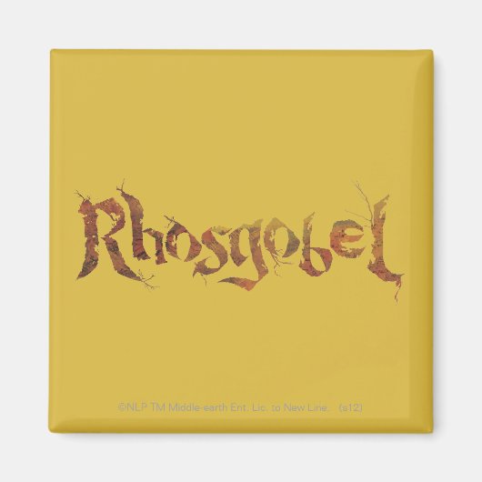 Name Rhosgobel Magnet (Vorne)
