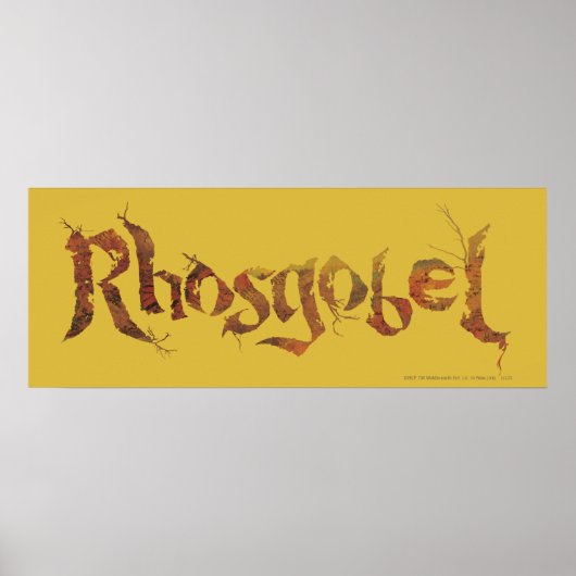 Name Rhosgobel Poster (Vorne)