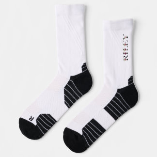 Name: Riley. Ich heiße Riley. Socken