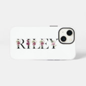 Name Riley iPhone Hülle (Rückseite (Horizontal))