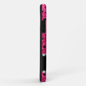 Name-Rosenrosa-Glitterzahl Skaten Case-Mate iPhone Hülle (Hinten/Rechts)