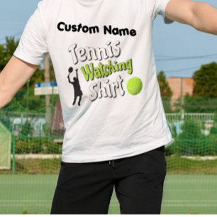 [NAME S] Tennis Watchng Shirt T - Shirt