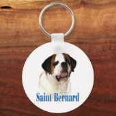 Name Saint Bernard Schlüsselanhänger (Vorderseite)