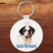 Name Saint Bernard Schlüsselanhänger (Rückseite)