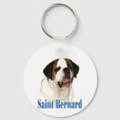 Name Saint Bernard Schlüsselanhänger (Rückseite)