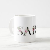 Name Sara. Kaffeetasse (Vorderseite Links)