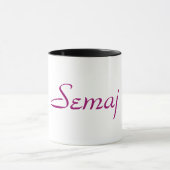 Name-Schalen Tasse (Zentrum)