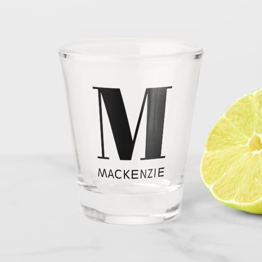 Name Schnapsglas (Vorderseite)