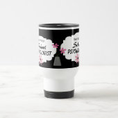 Name-Schulpsychologe-Tasse Reisebecher (Mittel)