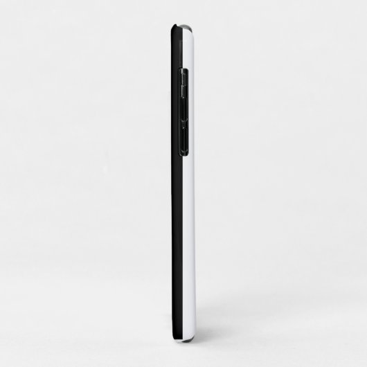 Name Schwarz Design, Individuelle Name Schwarz Case-Mate iPhone Hülle (Hinten/Links)