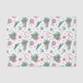 Name, Seidenpapier Pfefferminz Farne Gingham (Vorderseite)