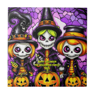 Name Sentiment Year Spooky Skeleton Hexenfamilie Fliese