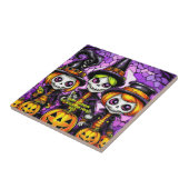 Name Sentiment Year Spooky Skeleton Hexenfamilie Fliese (Seite)