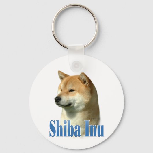 Name Shiba Inu Schlüsselanhänger (Vorderseite)