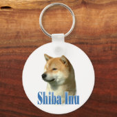 Name Shiba Inu Schlüsselanhänger (Rückseite)