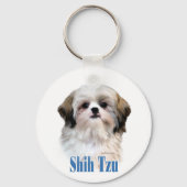 Name Shih Tzu Schlüsselanhänger (Rückseite)