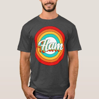 Name Shirt Vintag Ham Circle