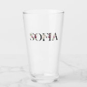 Name Sofia. Glas (Vorderseite)