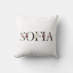 Name Sofia. Mein Name ist Sofia Kissen