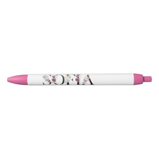 Name Sofia. Mein Name ist Sofia Kugelschreiber (Vorderseite)