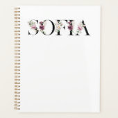 Name Sofia.Mein Name ist Sofia. Planer (Vorderseite)