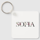 Name Sofia. Schlüsselanhänger (Vorderseite)