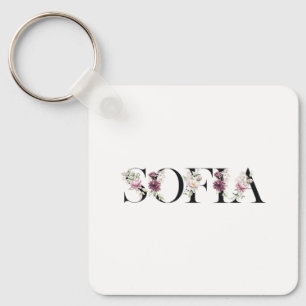 Name Sofia. Schlüsselanhänger