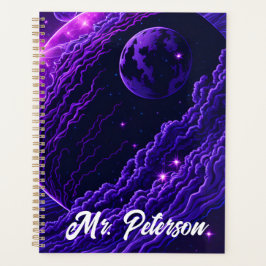 Name Space Scene Science Teacher Ende des Jahres Planer