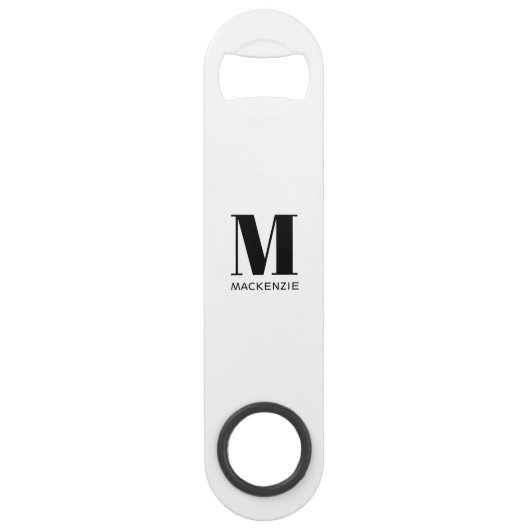 Name Speed Flaschenöffner (Rückseite)