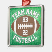 Name, Spielernummer und Anfangsbezeichnung des Fuß Ornament Aus Metall (Links)