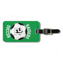 Name, Spielernummer und Farbe des Fußballteams