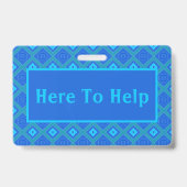 Name-Stil Ausweis (Rückseite)