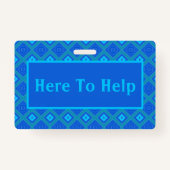 Name-Stil Ausweis (Rückseite)