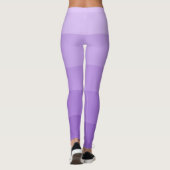 Name | Stilvolle 5 Amethyst Shades Blocks Leggings (Rückseite)